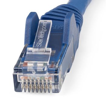 STARTECH 1M LSZH CAT6 ETHERNET CABLE - SNAGLESS UTP PATCH CORD BLUE CABL (N6LPATCH1MBL)