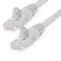 STARTECH 50CM LSZH CAT6 ETHERNET CABLE - SNAGLESS UTP PATCH CORD GREY CABL