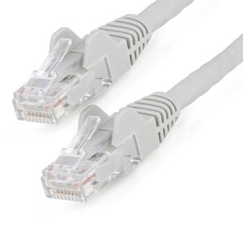 STARTECH StarTech.com 2m CAT6 Ethernet Low Smoke Zero Halogen 10 Gigabit Grey UTP Network Cable (N6LPATCH2MGR)