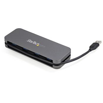 STARTECH 4 PORT USB 3.0 HUB - USB-A TO 4X USB-A - 5GBPS USB 3.1 GEN 1 PERP (HB30AM4AB)