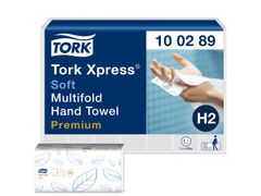 TORK H2 Premium Multifold käsipyyhe 2krs 150ark/ pkt 21pkt/sk (100289)