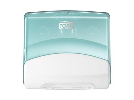 TORK Dispenser Tork Top-Pak W4 Hvid/ turkis 394x427x206mm (654000)