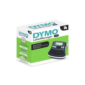 DYMO LabelManager 210D AZERTY, Black / Silver (S0784460)