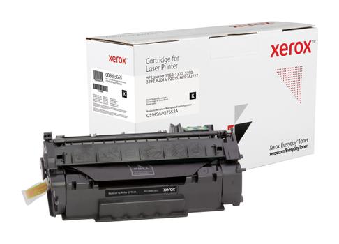 XEROX Everyday - Black - compatible - toner cartridge (alternative for: HP Q5949A, HP Q7553A) - for HP LaserJet 1160, 1320, 3390, 3392, M2727, P2014, P2015 (006R03665)
