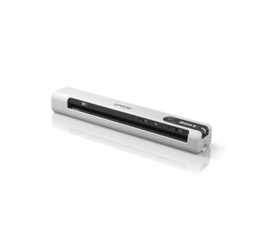 EPSON DS80W, Portable document scanner - A4 - 600 dpi x 600 dpi - up to 15 ppm (mono)/up to 15 ppm (colour) - up to 300 scans per day - USB 2.0, WiFi(n) (B11B253402)