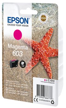 EPSON Singlepack Magenta 603 Ink (C13T03U34020)