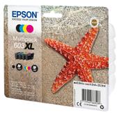 Epson 603XL Multipack - 4-pack - XL - svart, gul, cyan, magenta - original - blekkpatron (C13T03A64010)