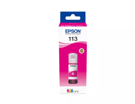 Epson EcoTank 113 - magenta - original - blekkrefill (C13T06B340)