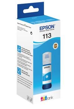 EPSON n Ink Cartridges,  113, Ink Bottle, 1 x 70.0 ml Cyan (C13T06B240)