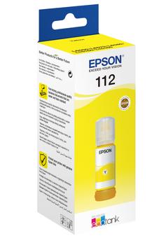 EPSON n Ink Cartridges,  112, 112 4 colour ink bottles, Ink Bottle, 1 x 70.0 ml Yellow (C13T06C44A)