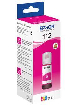 EPSON Ink/112 EcoTank Pigment Magenta Bottle (C13T06C34A)