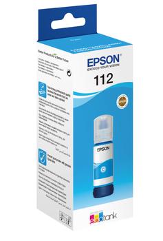 EPSON n Ink Cartridges,  112, 112 4 colour ink bottles, Ink Bottle, 1 x 70.0 ml Cyan (C13T06C24A)