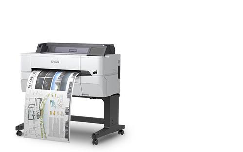 EPSON SureColor SC-T3405 With Stand 24inch large-format printer colour ink-jet Roll A161.0cm 2400x1200dpi LAN Wi-Fi USB 3.0 Cutter (C11CJ55301A0)