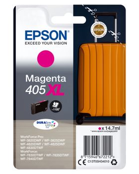 EPSON n Singlepack Magenta 405XL DURABrite Ultra Ink (C13T05H34010)