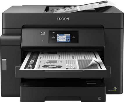 EPSON EcoTank ET-M16600 Inkjet Printers A3+ (A4/A3 plain paper) 32 pages/min Monochrome (plain paper 75 g/m ) 550 Sheets Maximum 1 200 DPI x 2 400 DPI 50 pages IN (C11CJ41401)