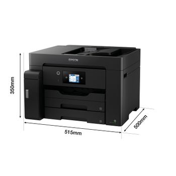 EPSON EcoTank ET-M16600 Inkjet Printers A3+ (A4/A3 plain paper) 32 pages/min Monochrome (plain paper 75 g/m ) 550 Sheets Maximum 1 200 DPI x 2 400 DPI 50 pages IN (C11CJ41401)