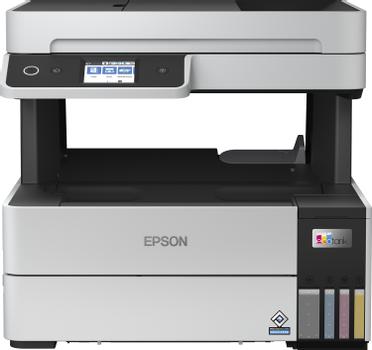 EPSON EcoTank ET-5150 Inkjet Printers Consumer/ Multi-fuction/ Business Letter Legal 4 Ink Cartridges KCYM Print Scan Copy Yes (A4 plain paper) Touchscreen 4800x1200DPI 23pages/ minColour (plain paper 75 g/m)  (C11CJ89402)