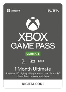 MICROSOFT Xbox Game Pass Ultimate - Xbox One, Win abonnemangslicens (1 månad) - ESD - Eurozon (QHW-00008)
