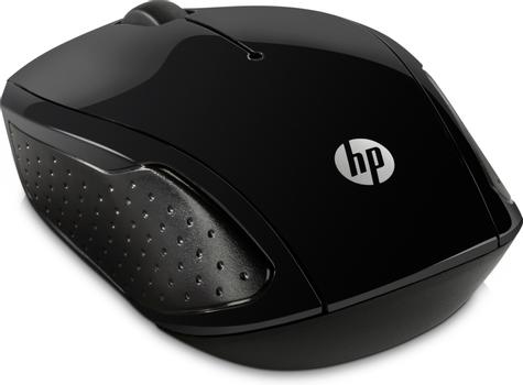 HP 200 Black Wireless Mouse (X6W31AA#ABB)