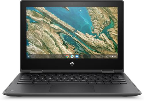 HP Chromebook x360 11 G3 Education Edition - Flipputformning - Intel Celeron N4120 / 1.1 GHz - Chrome OS - UHD Graphics 600 - 4 GB RAM - 32 GB eMMC - 11.6" IPS pekskärm 1366 x 768 (HD) - Wi-Fi 5 - svartg (10X28EA#UUW)