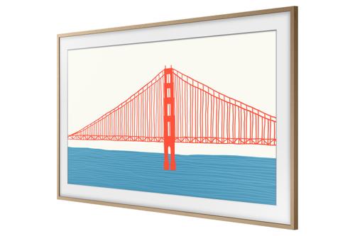 SAMSUNG Frame Ram 50" Teak (VG-SCFA50TKBXC)