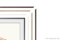 SAMSUNG Frame 43 Brown Modern 2021 90 degree square (VG-SCFA43BWBXC)
