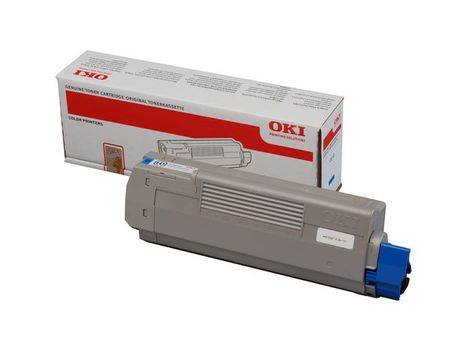 OKI Toner Cyan - 610 - 6K (ISO) (44315307)