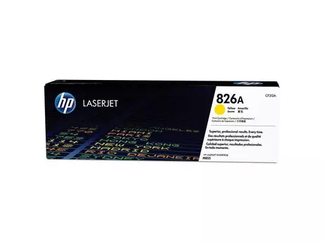 HP 826A - gul - original - LaserJet - tonerpatron (CF312A) (CF312A)