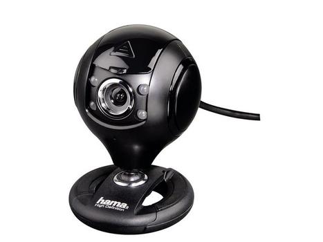 HAMA Webcam HD Spy Protection 16:9 Svart (00053950)