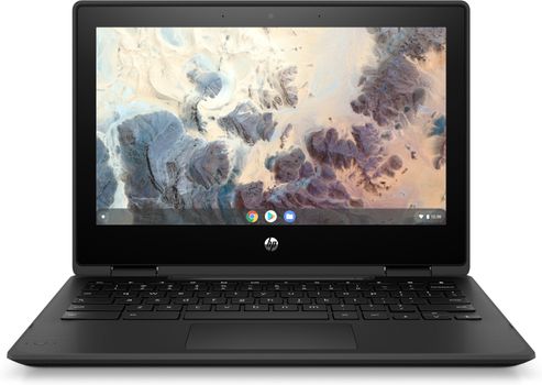 HP Chromebook x360 11 G4 Education Edition - Flipputformning - Intel Celeron N5100 / 1.1 GHz - Chrome OS - UHD Graphics - 4 GB RAM - 64 GB eMMC - 11.6" IPS pekskärm 1366 x 768 (HD) - Wi-Fi 6 - kbd: he (305W3EA#UUW)