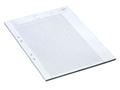 BANTEX Provskrivningsblad A4 ruta 5x5mm 500/fp