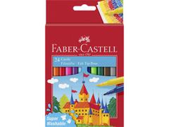 FABER-CASTELL Fiberpenna Barn sorterade färger 24/FP