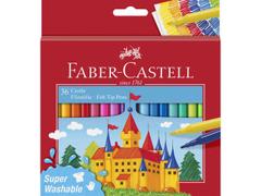 FABER-CASTELL Fiberpenna Barn sorterade färger 36/FP