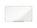 NOBO Whiteboard Impression Pro Widescreen 40" emaljerad magnetisk tavla Whiteboard tavla 89x50 cm, InvisaMount™ monteringssystem, 25 års garanti