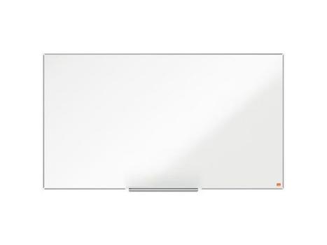 NOBO Whiteboard Impression Pro Widescreen 55" emaljerad magnetisk tavla Whiteboard tavla 122x69 cm, InvisaMount™ monteringssystem,  25 års garanti (1915250)