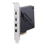 ASUS S ThunderboltEX 4 - Thunderbolt adapter - PCIe 3.0 x4 - Thunderbolt 4 x 2 - black (90MC09P0-M0EAY0)