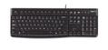 LOGITECH K120 Corded Keyboard black USB (FRA)