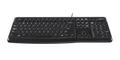 LOGITECH K120 Corded Keyboard black USB (FRA) (920-002488)