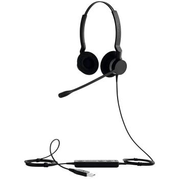 JABRA a BIZ 2300 USB UC Duo - Headset - on-ear - wired - USB (2399-829-109)