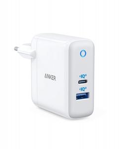 ANKER PowerPort Atom Väggladdare Väggladdare med 1x USB-A 15W och 1x USB-C PD 45W (A2322G21)
