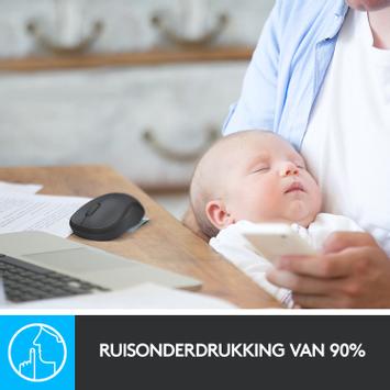 Logitech M220 Silent - mus - 2.4 GHz - koksgrå (910-004878)