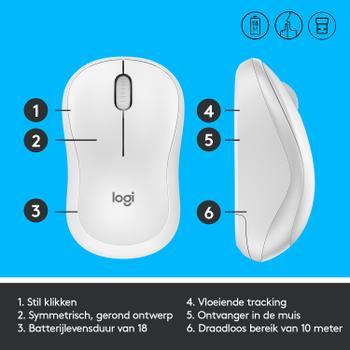 LOGITECH M220 - OFFWHITE - EMEA . PERP (910-006128)
