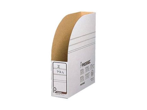 PRESSEL® Tidskriftkassette hvid rund A4 40/pk. (2400)