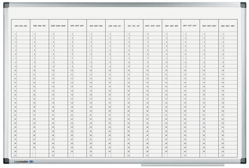 LEGAMASTER PREMIUM year planner vertical 60x90cm (7-412000)