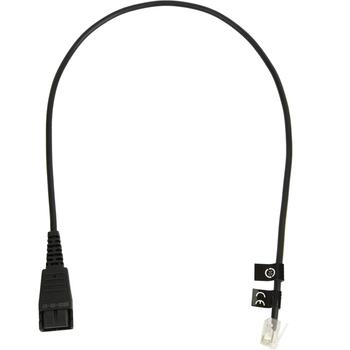 JABRA Cable w/ QD to RJ10 Plug (8800-00-01)