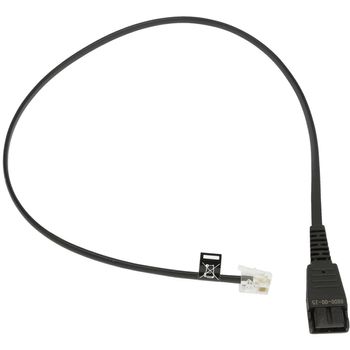 JABRA QD Cord to RJ10 straight 0.5 meters Siemens-allocation (8800-00-25)