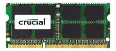 CRUCIAL DDR3 SO-DIMM 1600MHz 4GB CL11 1600Mhz (PC3-12800), CL11, 204pin, 1.35V/1.5V