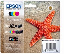 EPSON Multipack 4-colours 603 XL Black/ Std. CMY (C13T03A94020)