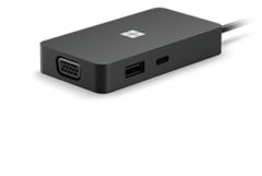 MICROSOFT MS Surface USB-C Travel Hub COMM DA/FI/NO/SV Hdwr Black