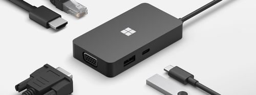 MICROSOFT MS Surface USB-C Travel Hub Commercial Black (1E4-00004)